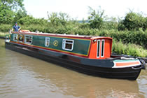 The Bunting canal boat