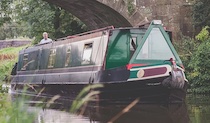 The Carisbrooke canal boat