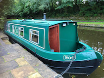 The Eos canal boat