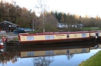 The Finch canal boat