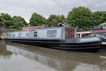The H-Dusk canal boat