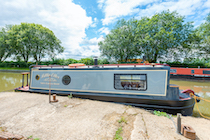 The K-Otter canal boat
