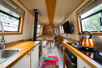 The K-Serenity canal boat The K-Serenity canal boat