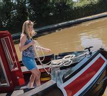 The Kestrel canal boat