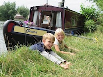 The MRC-Gema canal boat