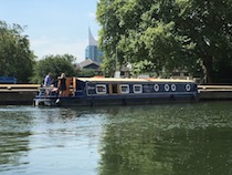 The MRC-Georgia canal boat