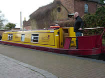 The Nene canal boat