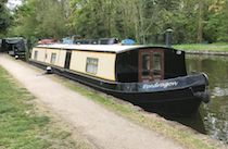 The Pendragon canal boat