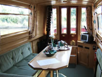 The Plover canal boat