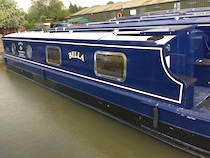 The S-Bella canal boat