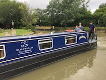 The S-Georgia canal boat