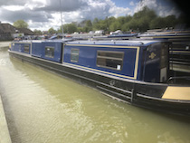 The S-Kate canal boat