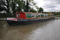 The Sanderling canal boat