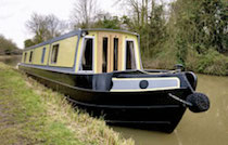 The V-Swan canal boat