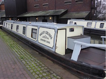 The V-Weaver canal boat