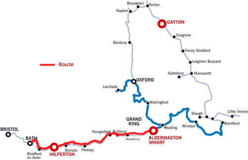 The Bath And Return From Aldermaston.php cruising route map